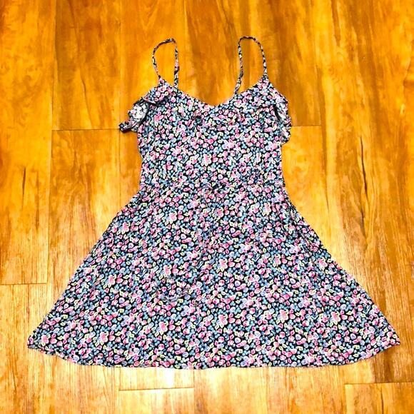 Divided by H&M Floral Spaghetti Strap Dress Size 6 - Picture 2 of 10